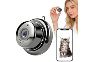 Upgraded Ultra-Invisible Camera, No Plug Required, Mini Discreet Security Camera with Night Vision,Mini Camera Body Cam Surve