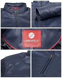 Laverapelle Men's Genuine Lambskin Leather Jacket