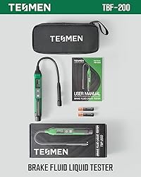 TESMEN TBF-200 Brake Fluid Tester with 8.5-Inch