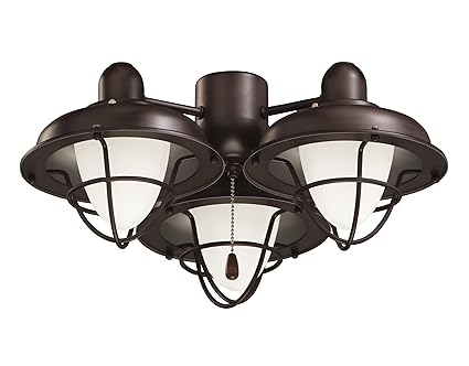 Emerson Ceiling Fan Light Fixtures Lk40orb Boardwalk Cage Ceiling Fan Light Kits Medium Base Cfl Light Kit Oil Rubbed Bronze Ceiling Lamp