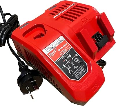 Milwaukee Rapid M12-18C Charger Black 12/14.4/18V Li-ion Fast Charger