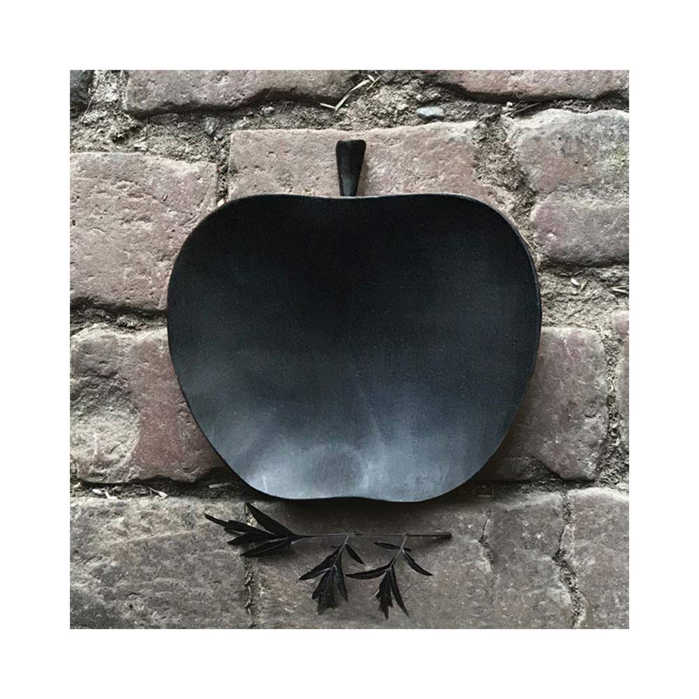 East of India Apple Wood Bowl - Black