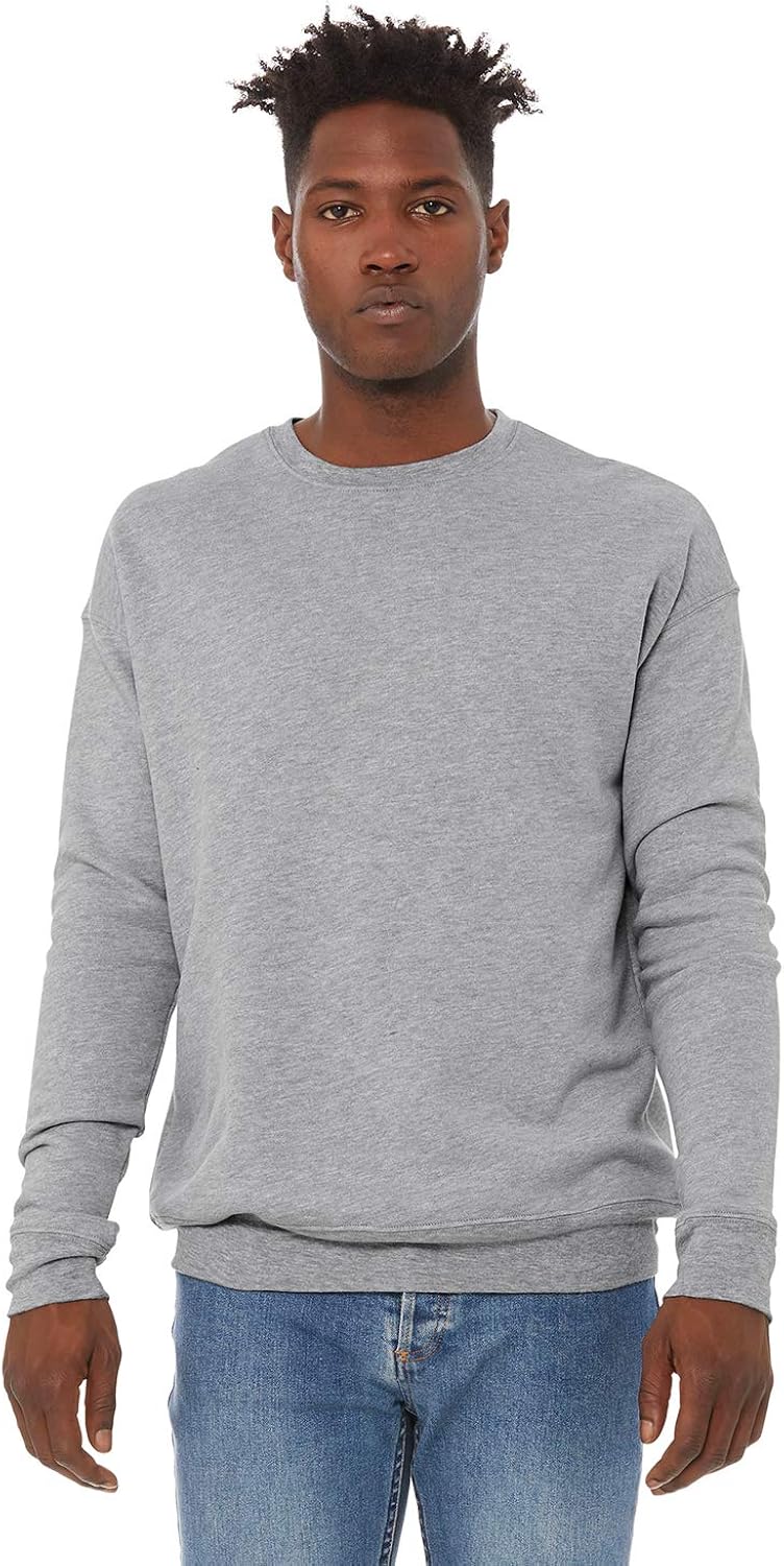 drop shoulder crewneck