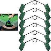 Chonway Pool Table Pocket Reducers Pool Table Accessories, Universal Set of 6/12 Billiards Training Aids for Standard Pool Tables for Home Practice, Competitive Training &amp; Player Improvement
