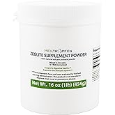 Heiltropfen Zeolite Powder | Dietary Supplement 1 Pound - 454 g | Detox | Clinoptilolite 94+-3% | Activated | Natural Mineral Dust | Ultra FINE Less-Than 2 µm