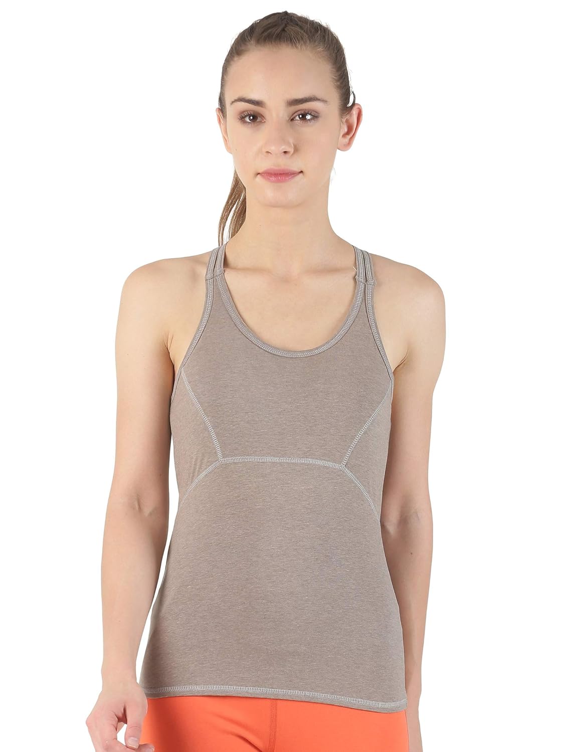 sports bra attached to tank