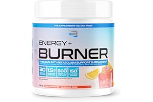 Believe Supplements Energy Burner: Maximize Fat Metabolism, Muscle Recovery, and Performance - Boost Endurance, Reduce Fatigu