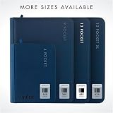 Vault X 12 Pocket Trading Card Zip Binder 480 Cards Blue view 7
