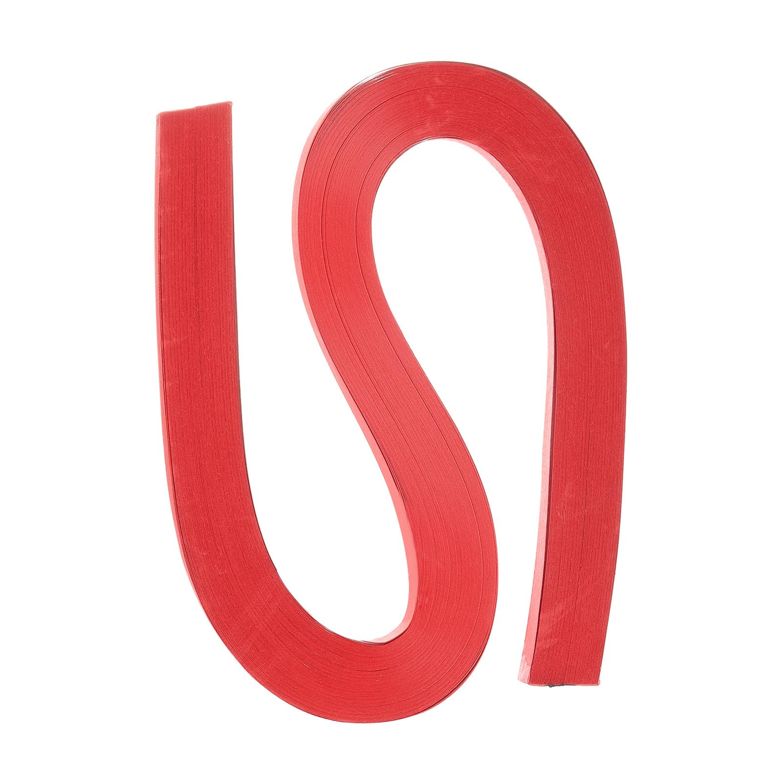 PATIKIL 120pcs Quilling Strips Paper 3/8"(10mm) 54cm Origami Paper Quilling Strip for Art DIY Hand Craft Christmas, Red