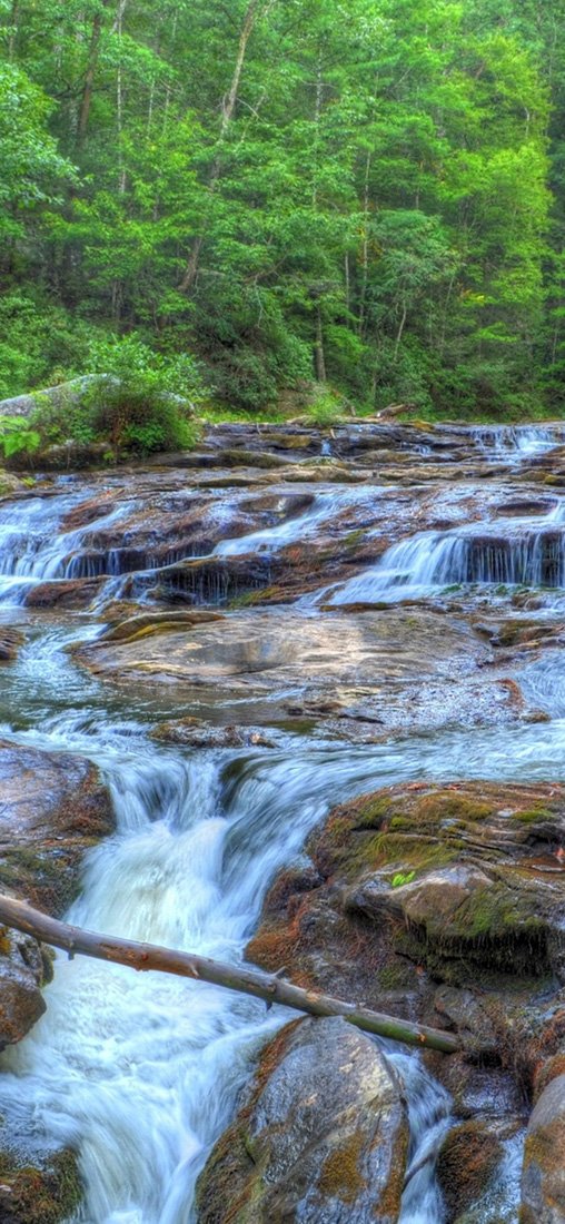 PeelitStickit Water Flowing, Beautiful Landscapes Wall Murals, ID-027, vinyl