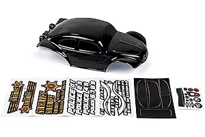 Custom Body Police Style Compatible for 1/10 Scale RC Car or Truck (Truck not Included) (PoliceB)