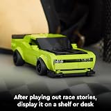 LEGO Speed Champions Dodge Challenger SRT Hellcat Car Toy 77237 with Driver view 5
