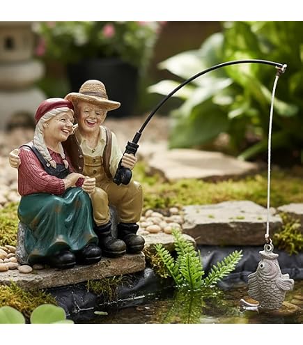 Amazon.com: Wind & Weather Boy Fishing Silhouette Metal Garden