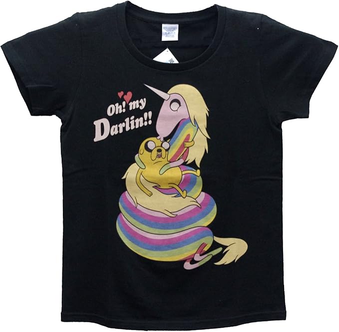 Amazon Adventure Time アドベンチャータイム tシャツ レイニコーン ブラック レディース Tシャツ カットソー 通販 Amazon Adventure Time アドベンチャータイム tシャツ レイニコーン ブラック レディース Tシャツ カットソー 通販