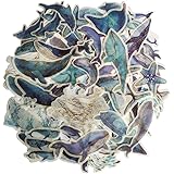 Kawaii Fantasy Whale Sea Turtle Starfish Sea Life Ocean Collection Washi Sticker Set for Scrapbooking Journaling DIY Gift Wra