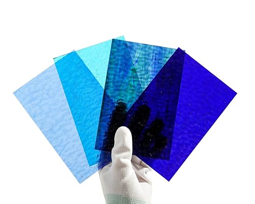 6x4 Inch Textured Glass Mosaic Pieces Lanyani Green Stained Glass ...