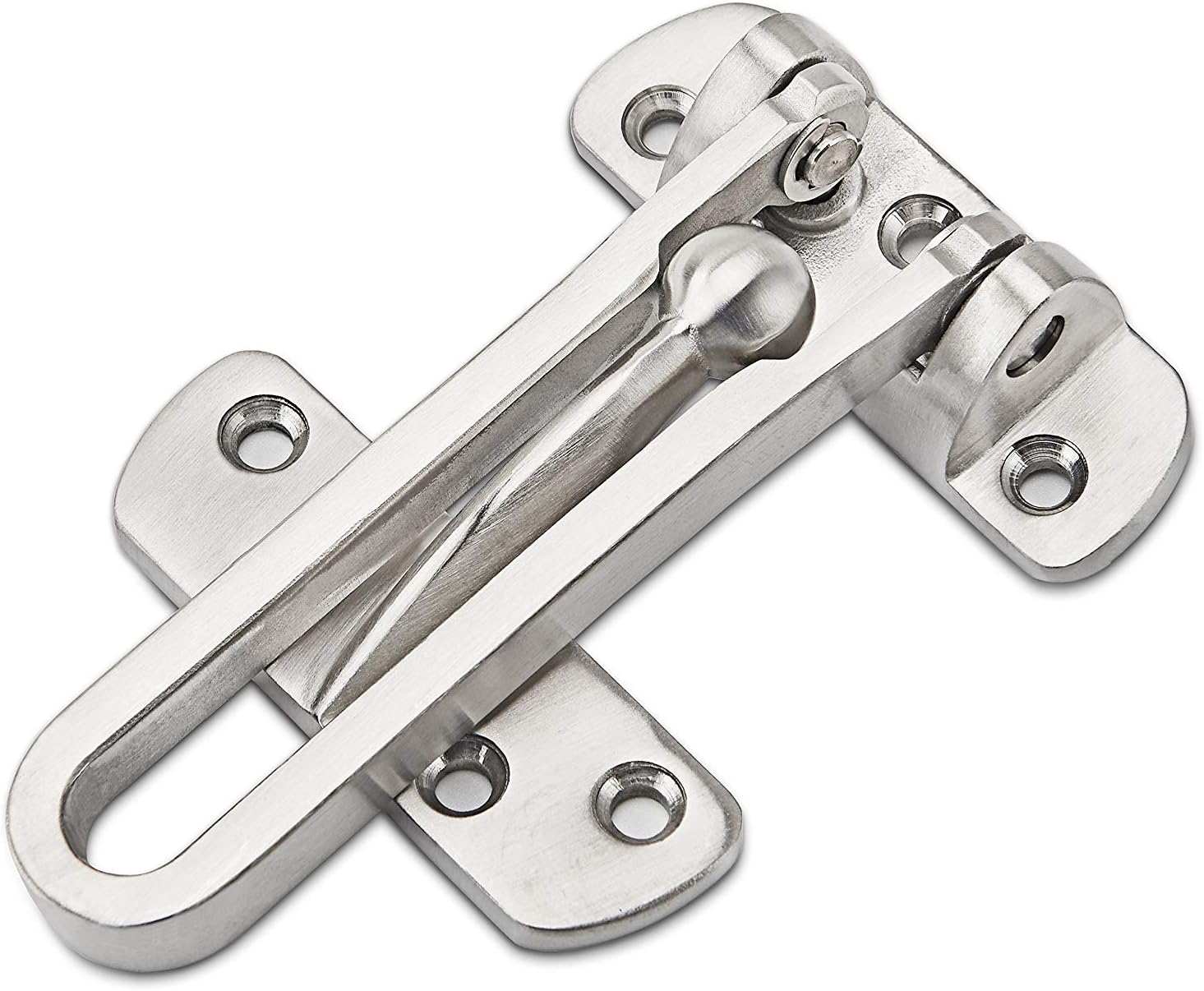 Upgraded Home Reinforcement Security Lock for Swing-in Doors,Heavy Duty Swing Bar Lock (2 Pack)