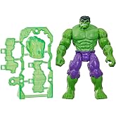 Marvel Avengers ActionVerse Hulk Action Figure &amp; Accessories, 4.5-Inch (11.4 CM) Super Hero Toys &amp; Figures for Kids, Ages 4+