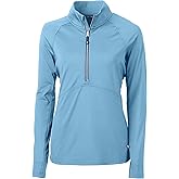 Cutter & Buck womens Adapt Eco Knit Stretch Recycled Womens Half Zip Pullover