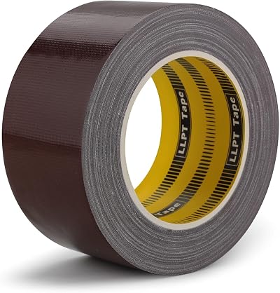 LLPT Duct Tape 60mm x 30m x 0.23mm Dark Brown Premium Gaffer Tape