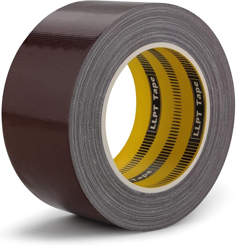 LLPT Duct Tape 60mm x 30m x 0.23mm Dark Brown Premium Gaffer Tape