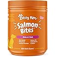 Zesty Paws Salmon Bites for Dogs - Omega 3 Fish Oil for Dogs Chews - Dog Allergy Relief Chews - Fish Oil for Dogs Joints - Itch Relief for Dogs - Dog Supplement for Arthritis - 250ct - Salmon Flavor