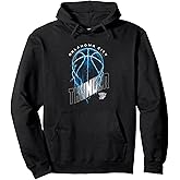 NBA Oklahoma City Thunder Lightning Bolt Basketball Logo Pullover Hoodie