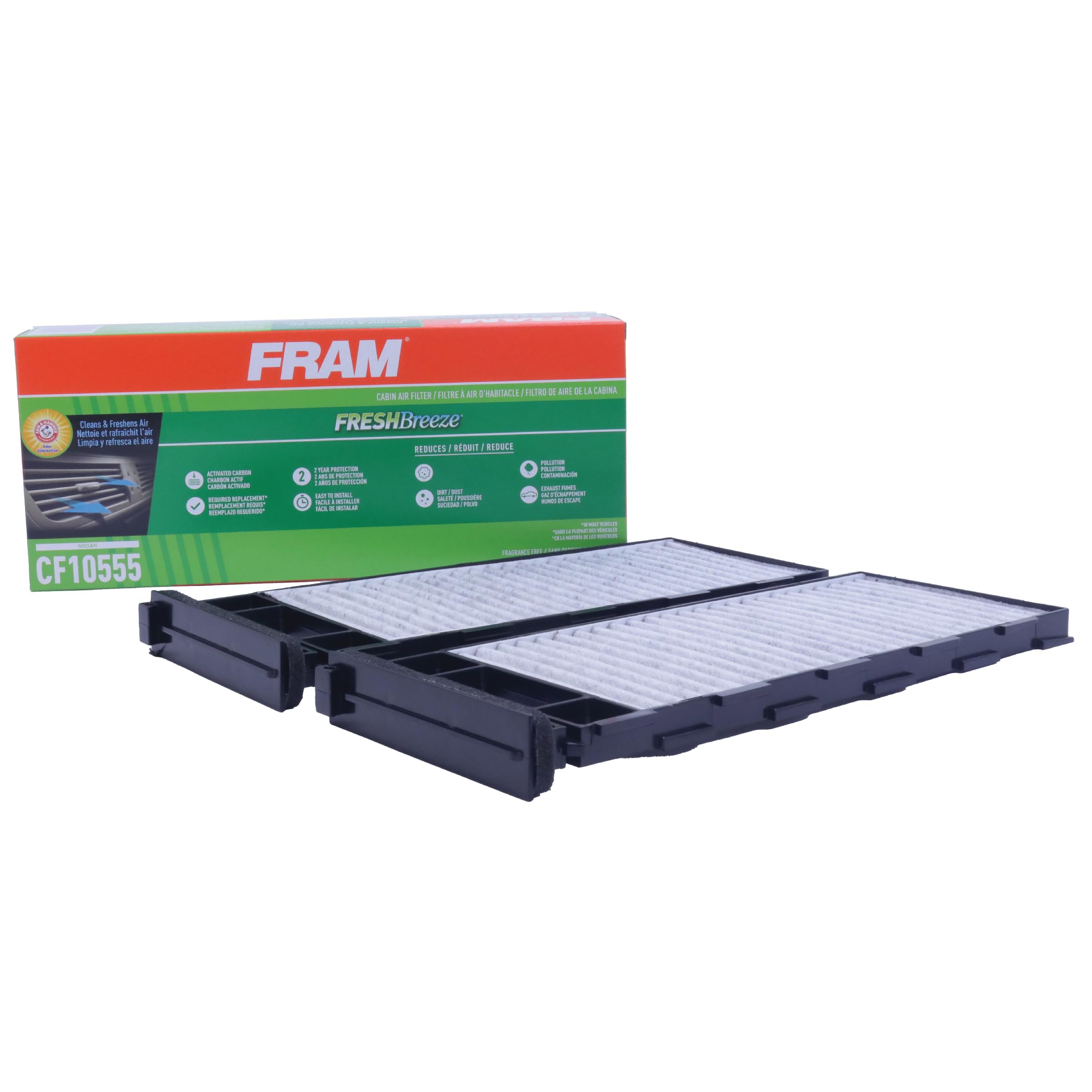 FRAM Fresh Breeze Cabin Air Filter Replacement for
