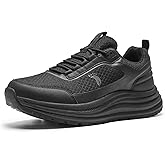 Men's Orthopedic Waterproof Trail Running Shoes: Comfortable Arch Support Plantar Fasciitis Cross Training Athletic Sneakers, Orthotic Flat Feet Hiking Tennis Walking Sports Shoes for Foot Heel Pain