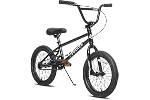 cubsala 18 Inch Kids Bike Freestyle BMX Bicycle for 5 6 7 8 Years Old Boys Girls and Beginners, Black…