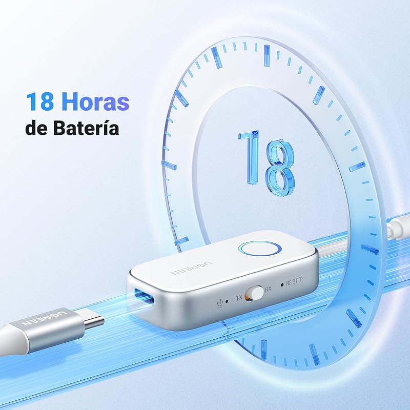 Ugreen bluetooth 5.4 transmissor receptor adaptador bluetooth 2 em 1 jack 3.5mm áudio para carro alto-falante fones de ouvido amplificador móvel pc tv