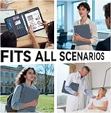 Leathario A4 Portfolio Folder 4-Ring Binder Notepad 10 Protectors Vegan Leather view 8