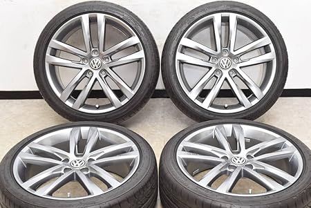 Amazon 中古 タイヤホイールセット 225 40r18 18インチ フォルクスワーゲン純正 中古ホイール F Yk0301z00im4spfh 車 バイク 車 バイク