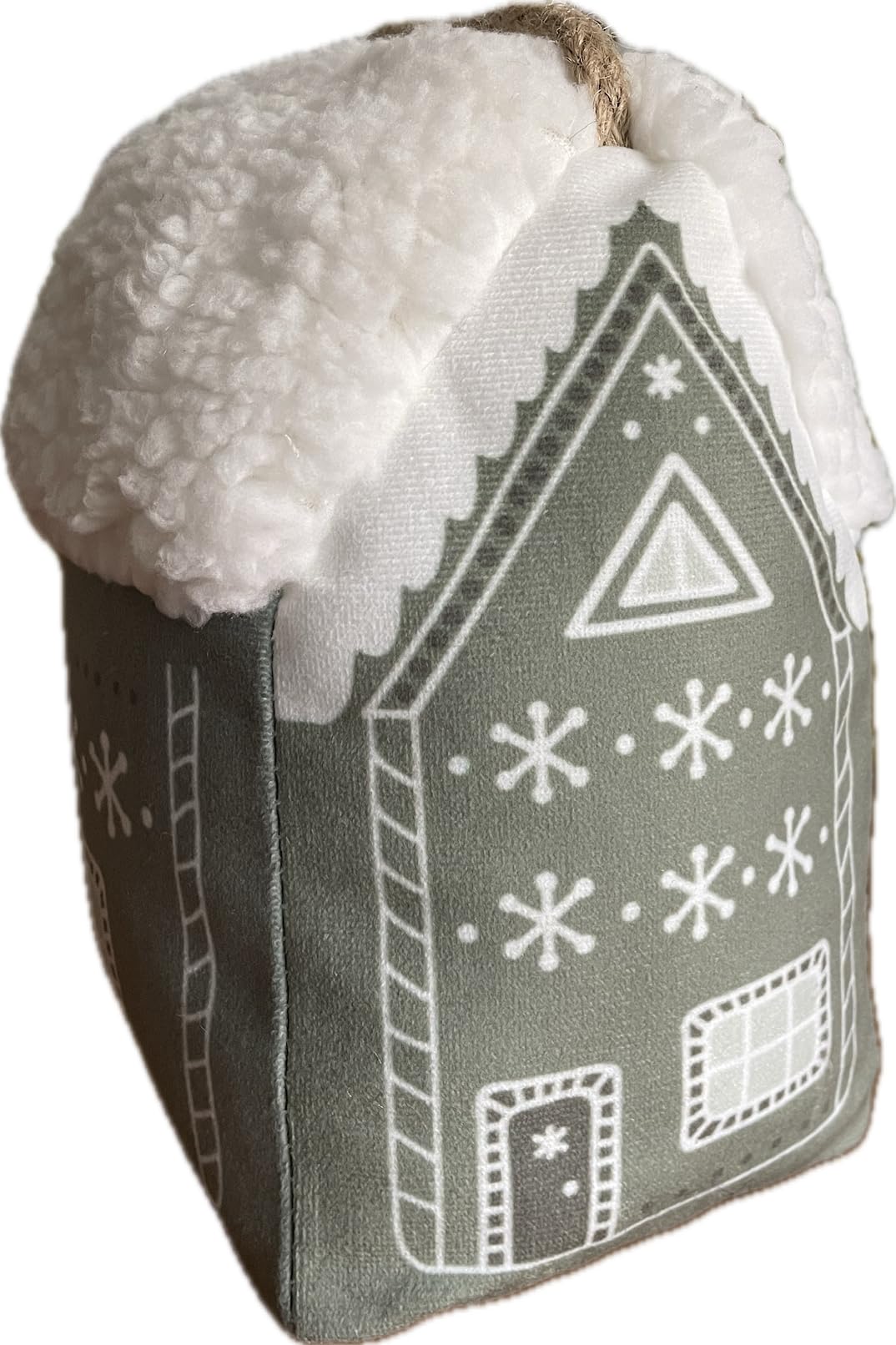 khevga Fabric Door Stop Winter Christmas (Winter House)