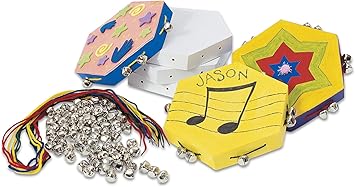 Bastelset Fur Kinder Tamburin 12 Stuck Musik Instrumente Selbst Gestalten Mitgebsel Kindergeburtstag Basteln Amazon De Spielzeug