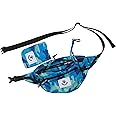 4Monster Hiking Waist Packs Portable,Water Resistant Fanny Bag with Adjustable Strap,Lightweight Crossbody Chest Bag Slim Bag