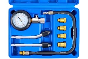 LINKLIFE Professional Cylinder Compression Tester - Gasoline Engine Dual Purpose Kit Automotive Tools