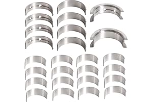RIYHCH STD Rod Main Bearing Set MS2199P Main Bearings +CB-663P Rod Bearings Set for Chevy V8 4.8L 5.3L 5.7L 6.0L 6.2L 1999-2016,OE MS-2199A MS2199A MB5293SI MS-2199P 7298MA CR807SI CB663 CB663P 8-2555A 26Pcs