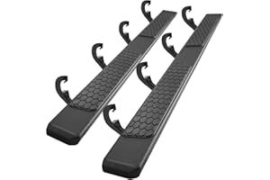 COMNOVA Side Steps Running Boards Compatible with 2019-2025 Chevy Silverado/Sierra 1500, 2020-2025 Silverado/Sierra 2500HD 35