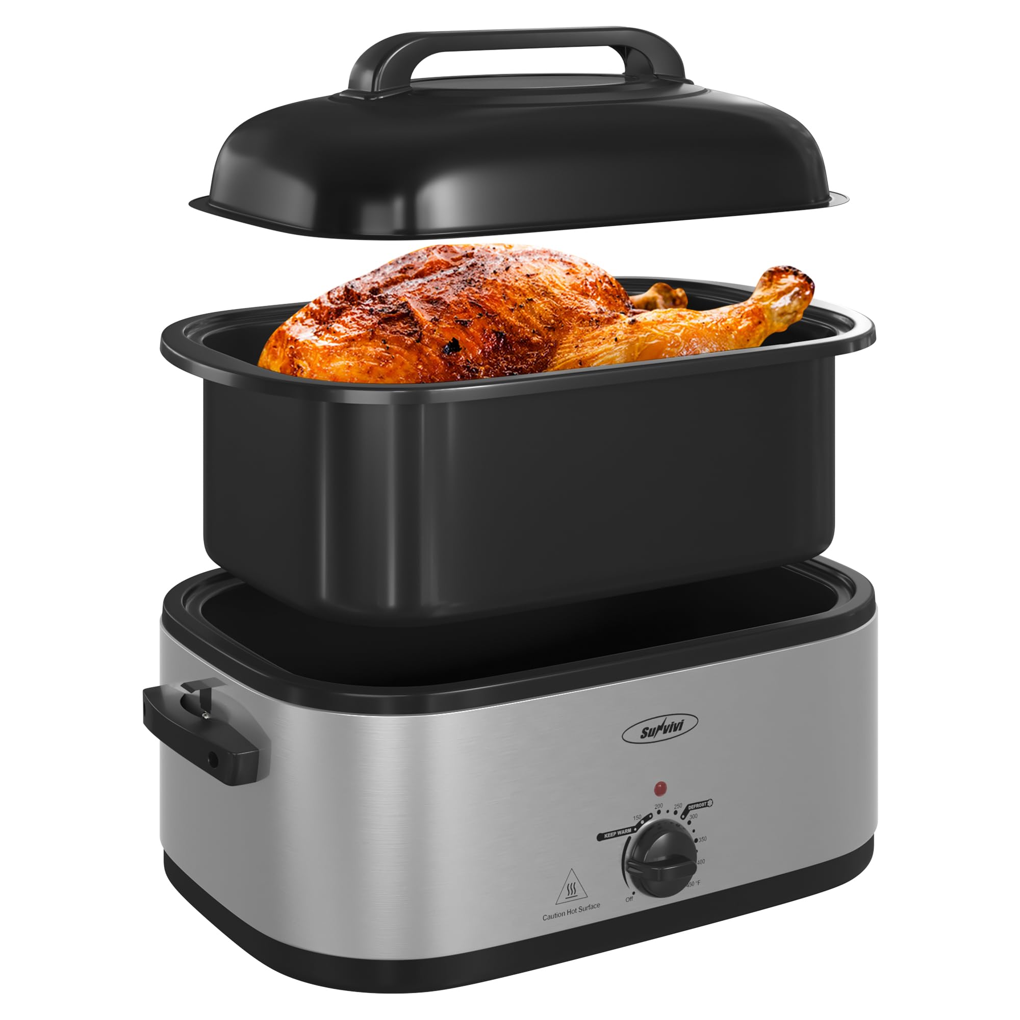 Mua Sunvivi 24Quart Electric Roaster Oven with Visible SelfBasting