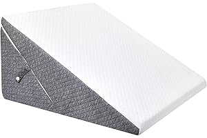 ORIVIN Bed Wedge Pillow for Sleeping Post Surgery Adjustable Memory Foam Bed Wedge Triangle Elevated Pillows for medcline Acid Reflux