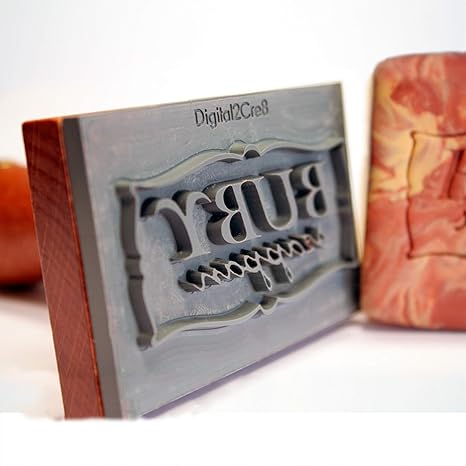 Digital2Cre8 Custom SOAP Stamp, Acrylic 