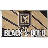 Premiership LAFC Flag | The Black and Gold | Licensed Flag 5ft x 3ft