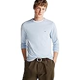 Tommy Hilfiger Mens Long Sleeve Cotton Stretch Basic Slim Fit T-Shirts