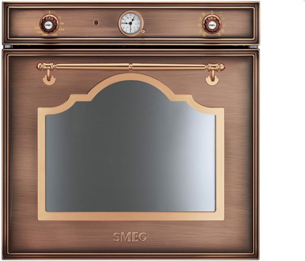 Smeg sf750ra Four Encastrable Four cuivre Nostalgie 60 cm nettoyage ...