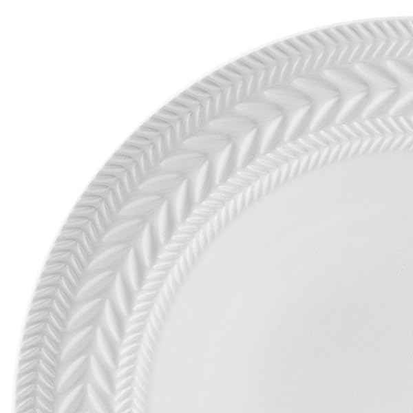 PFALTZGRAFF JOSEPHINE 24 PIECE DINNERWARE SET, SERVICE FOR 8, WHITE