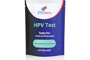 BETTER LIFE SCIENCE STD Hero at-Home HPV Test - Easy & Convenient Human Papillomavirus Test