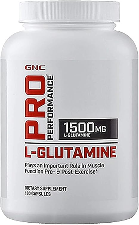 Amazon Com Gnc Pro Performance L Glutamine 180 Capsules