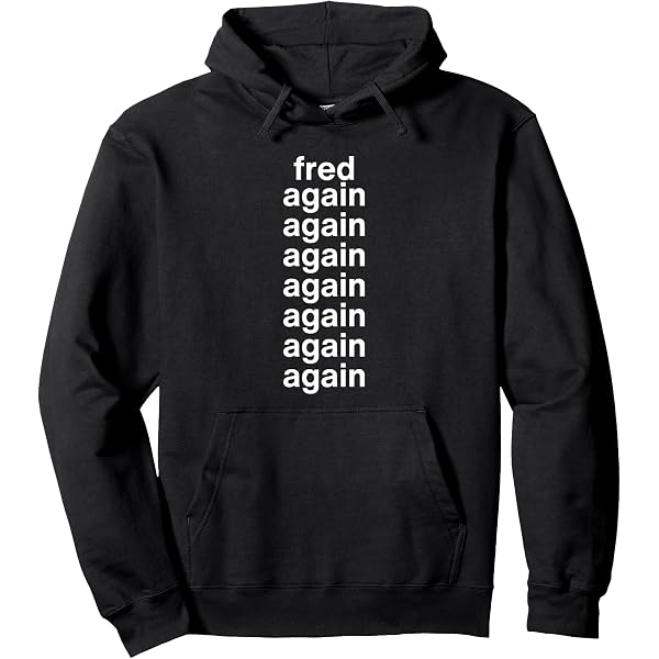 Amazon.com: Fred Again Pullover Hoodie