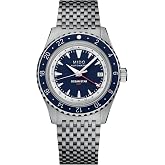 MIDO Ocean Star GMT - Swiss Automatic Watch for Men - 44mm Stainless Steel Case with Rotating Bezel